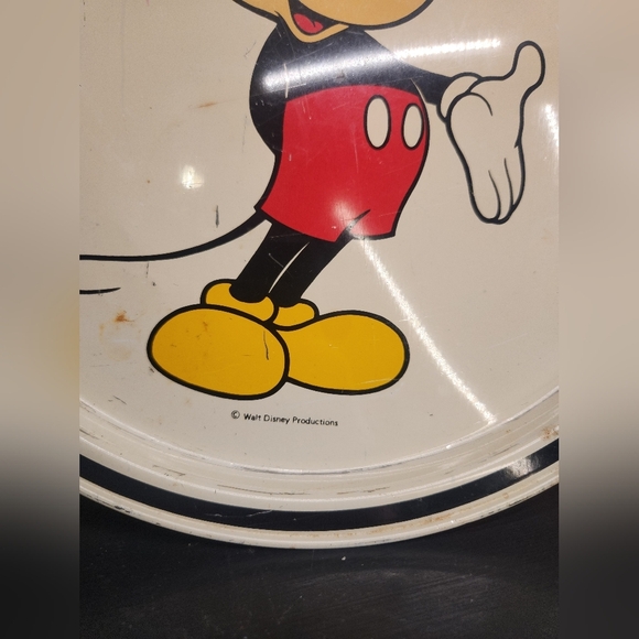 Disneyland Mickey Mouse Collectible Plate Vintage - Picture 2 of 3